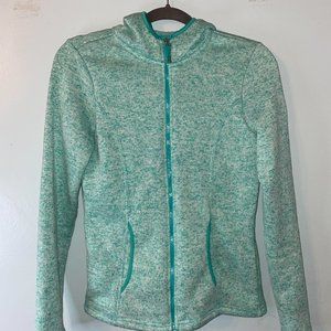 ZeroXposur Fleece Zip-Up Jacket | Blue/Green